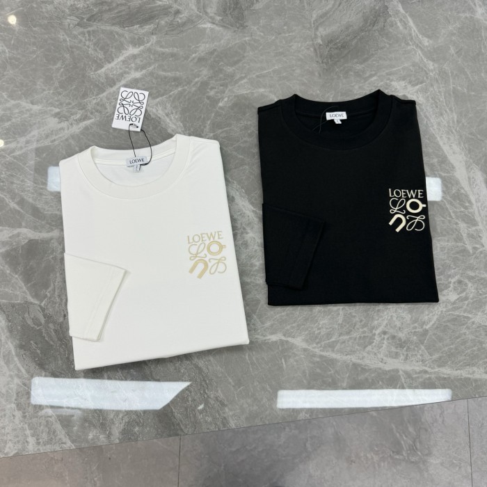 稀少 ロエベ スーパーコピー の長袖Tシャツ