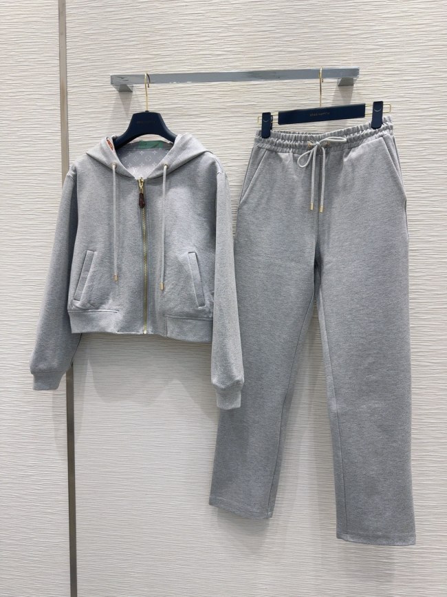【限定】 ルイヴィトン n級品 キャップ付きジッパーパンツのリバーシブルスーツ