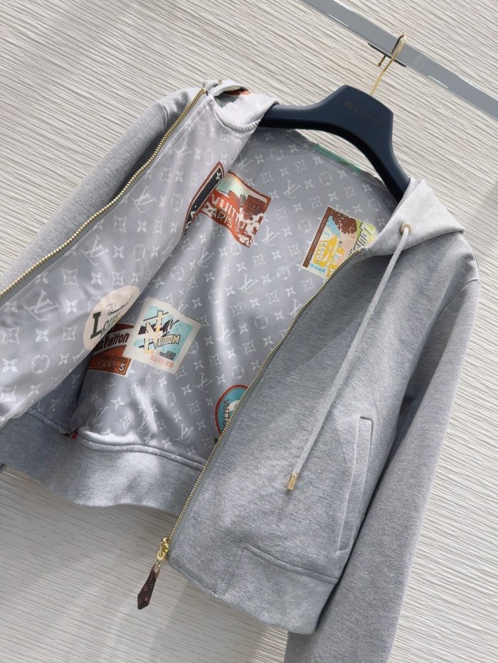 【限定】 ルイヴィトン n級品 キャップ付きジッパーパンツのリバーシブルスーツ