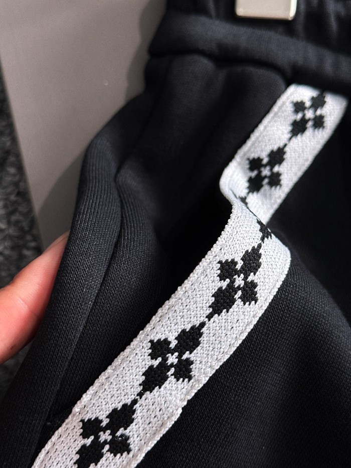 稀少 ルイヴィトン 偽物通販 立体刺繍定位LOGO​カジュアルパンツ