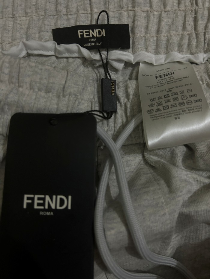 超奇跡の入荷☆ フェンディ激安偽物 の25 ss秋冬ゴム紐ストレートロングパンツ