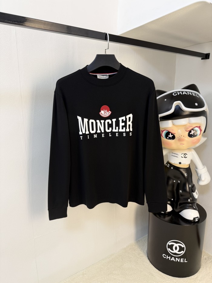 ★超人気 モンクレール 激安通販 ラウンドネックロングスリーブTシャツ