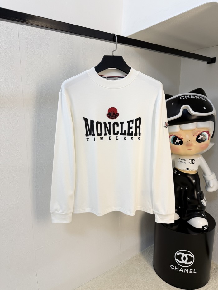 大人気 モンクレール コピー ラウンドネックロングスリーブTシャツ