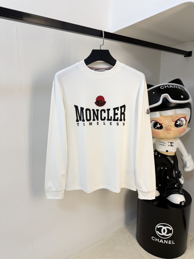 大人気 モンクレール コピー ラウンドネックロングスリーブTシャツ