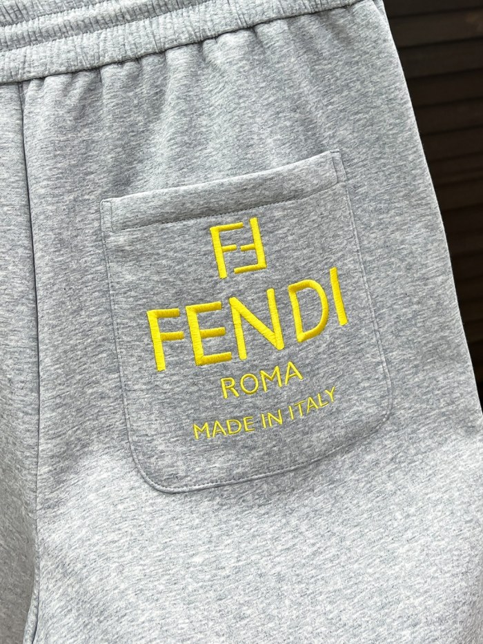 追跡付 フェンディ 激安通販 の25 SS秋冬ミンクの綿毛一体スエードパンツ