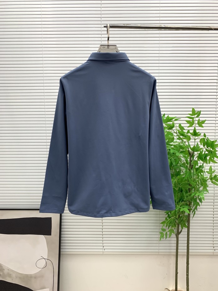 ★超人気 モンクレール n級品 25SS長袖開襟Tシャツpolo