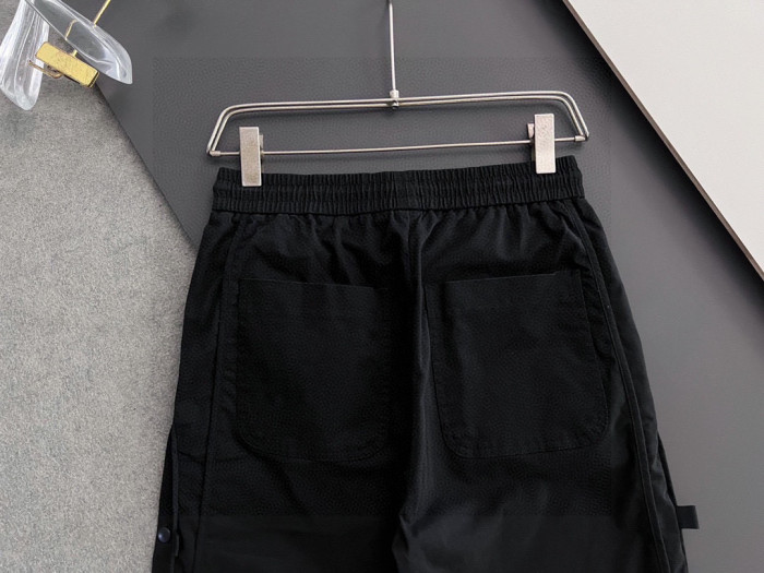 日本未入荷 モンクレール 激安偽物 25SS 秋土色長ズボン男性ロゴシート布引き紐カジュアル長ズボン