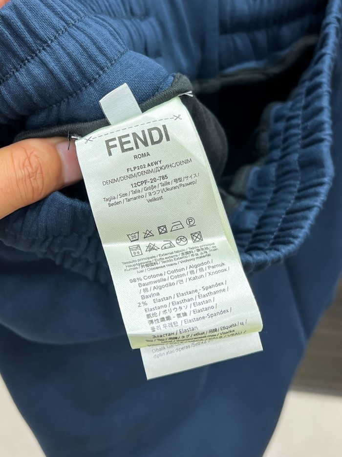 【話題商品！】フェンディ 偽物通販 の25 SS秋冬ミンクの綿毛一体スエードパンツ