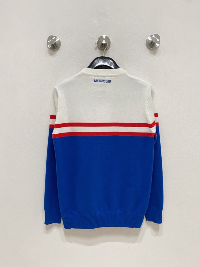 ★超人気 モンクレール スーパーコピー 25 SS25 SS丸首長袖セーター