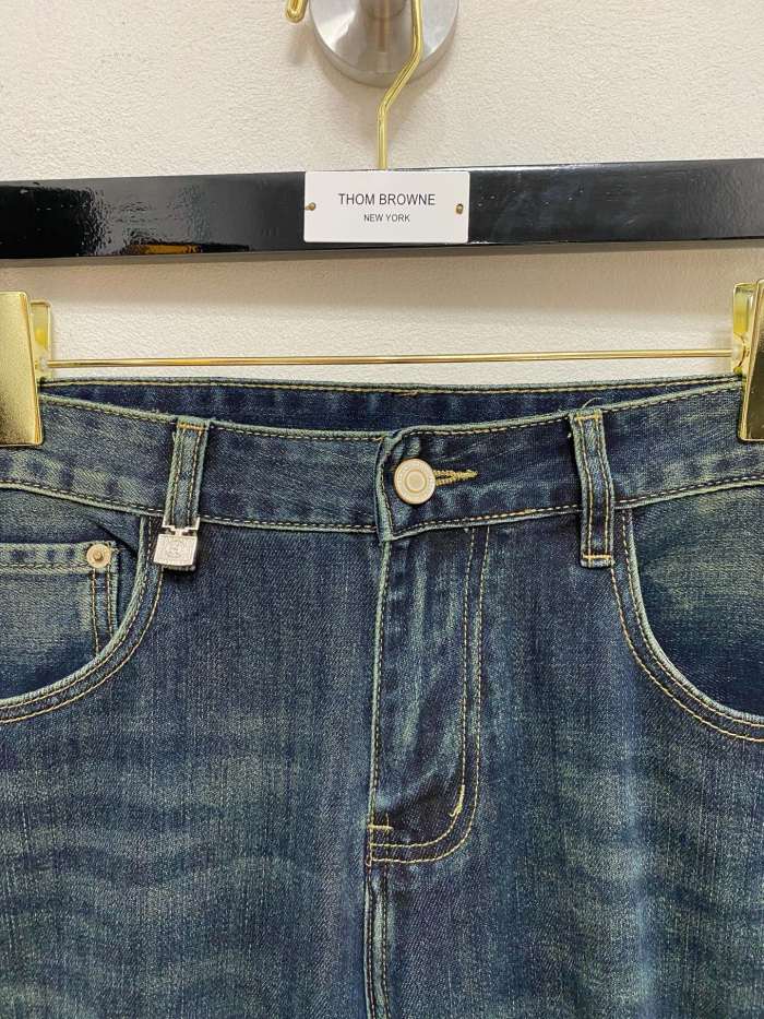 ★超人気 エルメス 偽物通販 25 SS 秋冬メンズ水洗ミニストレートジーンズ
