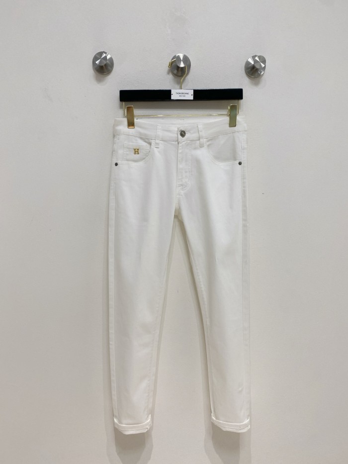 高品質 エルメス コピーおすすめ 25 SS 秋冬メンズ水洗ミニストレートジーンズ