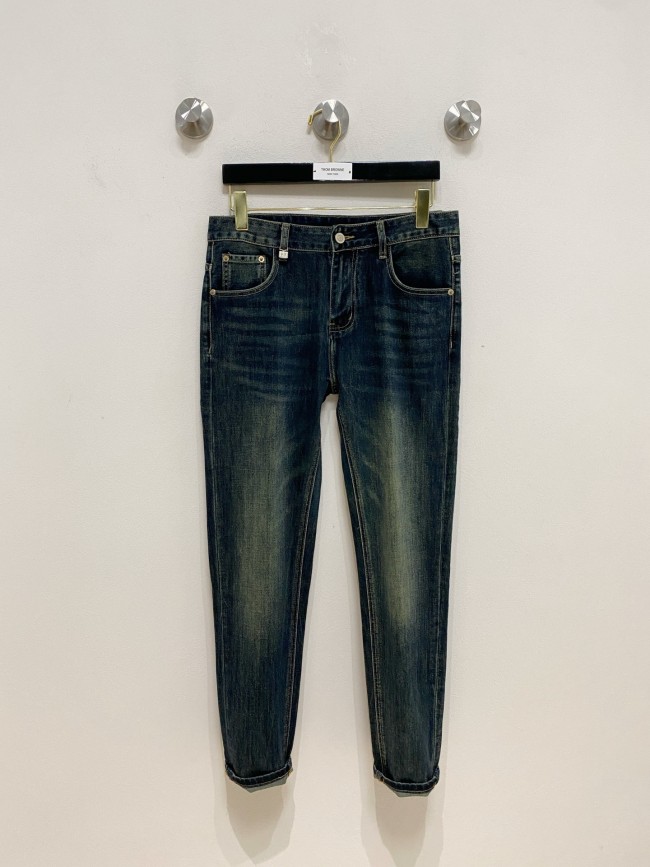 ★超人気 エルメス 偽物通販 25 SS 秋冬メンズ水洗ミニストレートジーンズ