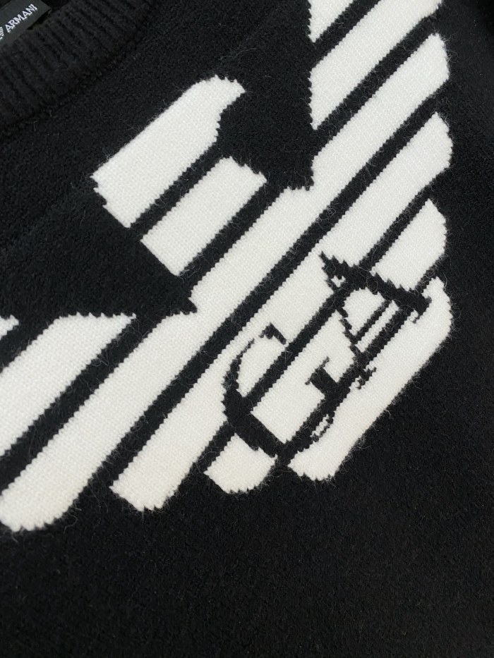 新作 アルマーニ 激安通販 25 ss秋冬【新品】セーター