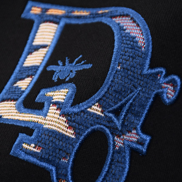 高品質 ディオール 激安通販 の刺繍🪡ラウンドネックパーカー ベースレイヤー チューダー メンズ&レディースユニセックス