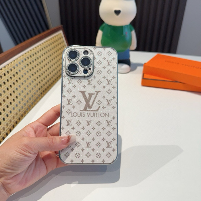 【限定】 ルイヴィトン n級品 のLV携帯ケースメッキサイドフラッシュパウダーレンズフィルム全ケース