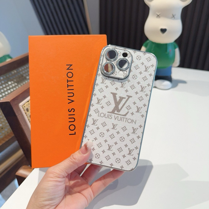 【限定】 ルイヴィトン n級品 のLV携帯ケースメッキサイドフラッシュパウダーレンズフィルム全ケース