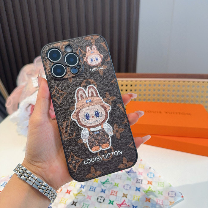 超奇跡の入荷☆ ルイヴィトン コピー のLv精孔全包携帯ケースラップ模様Lv全包縁革製携帯ケース
