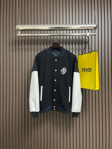 大人気 ルイヴィトン コピーおすすめ 2026SSリブパールボタン野球服ジャケット