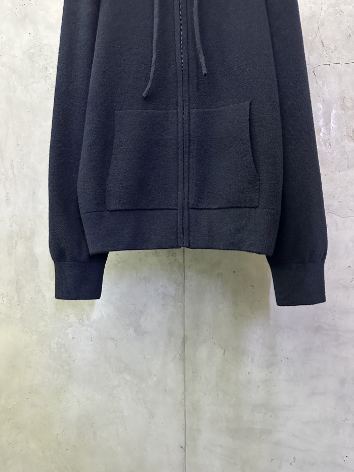 【限定】 バーバリー 偽物通販 の2026SSウール混紡ファスナー連帽刺繍コート