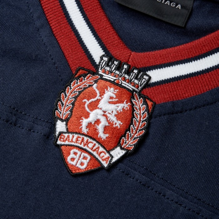 新作 バレンシアガ コピー の2026SS春サッカーシリーズボールウェア長袖Tシャツ