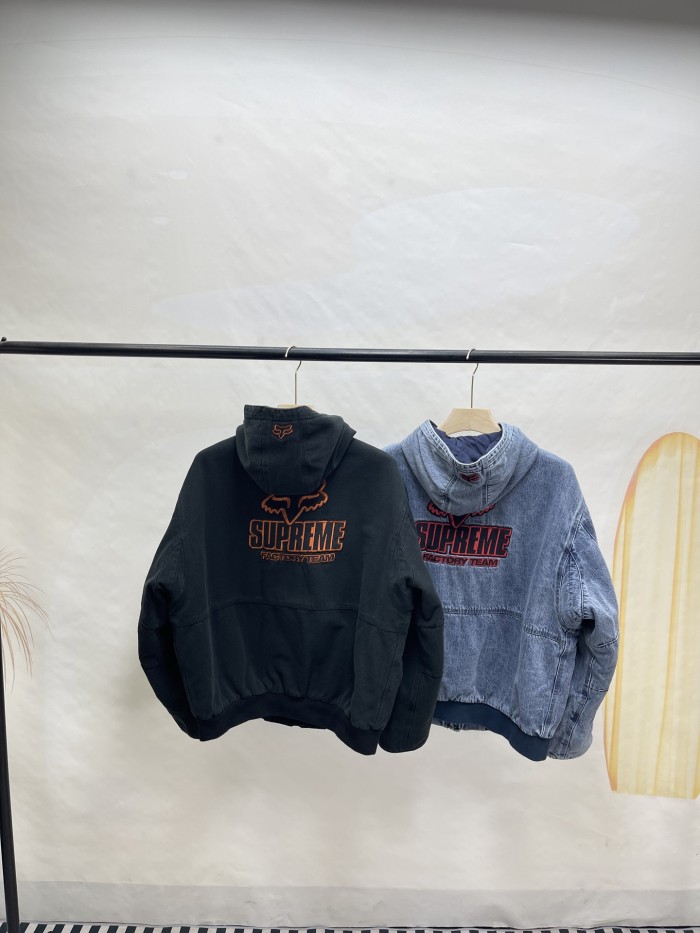 【限定】 シュプリーム コピーおすすめ Supreme貼り付けロゴ ワークウェア フーディージャケット