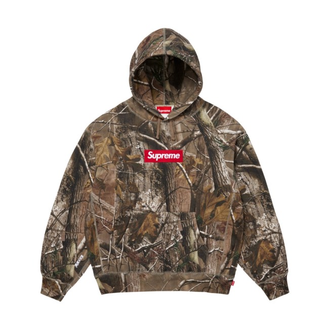 【話題商品！】 シュプリーム 激安通販 Supremeブランチ柄 フリース裏地フーディー
