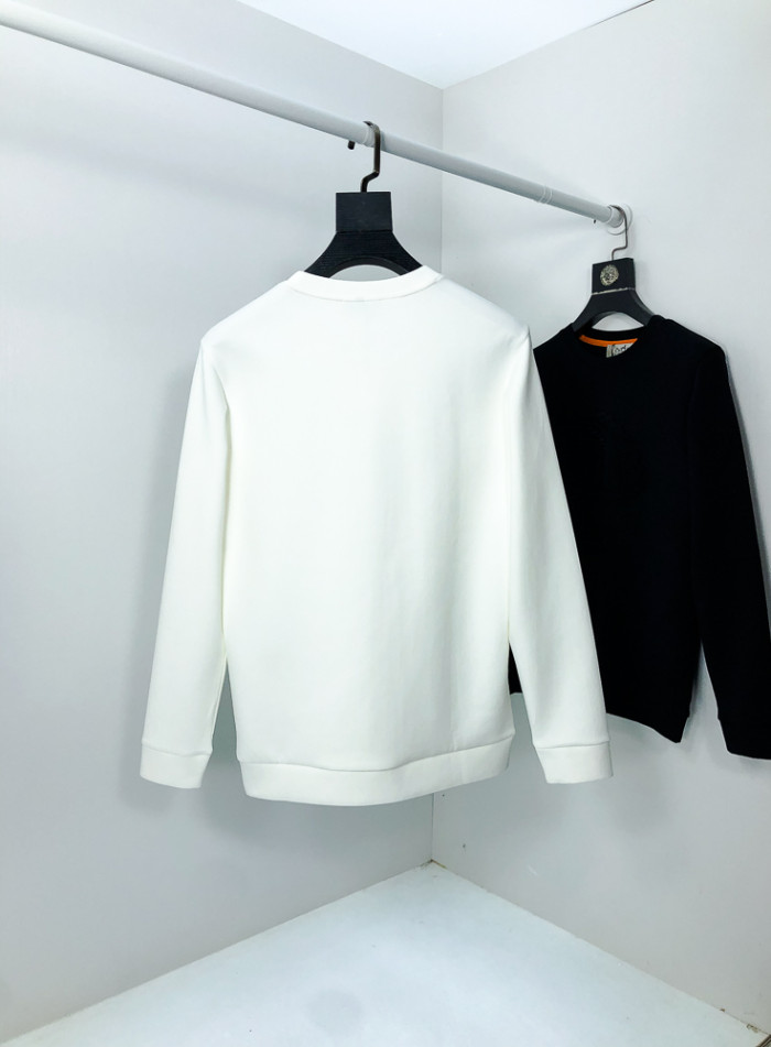 一目惚れ♪ エルメス 激安偽物 2026SSメンズ戦馬刺繍チェック スペーシアミックス ロンT色