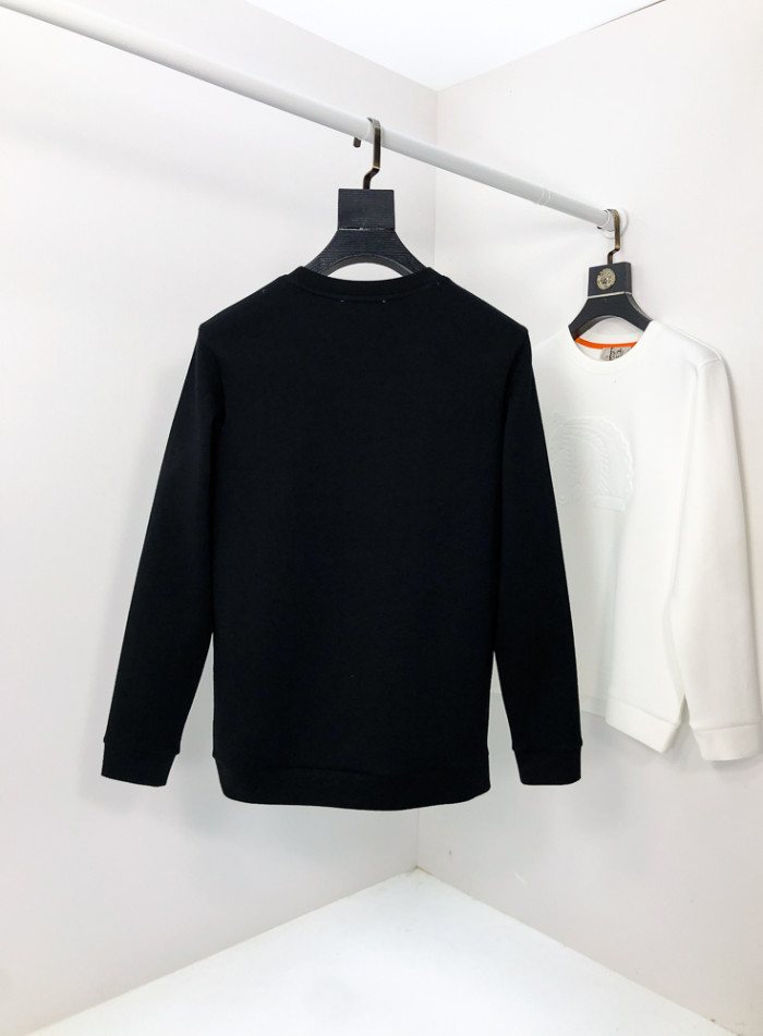 累積売上総額第１位！エルメス n級品 2026SSメンズ戦馬刺繍チェック スペーシアミックス ロンT色