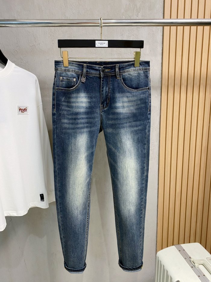 入手困難 ロエベ 激安通販 の26ssオールシーズンデニムパンツ