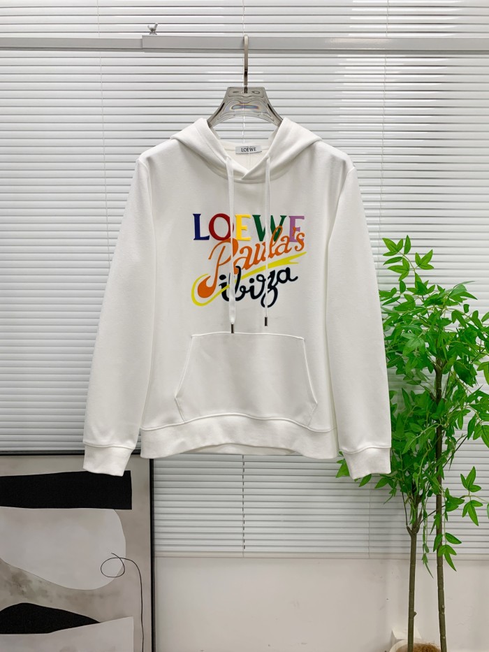 一目惚れ♪ ロエベ 激安通販 の26ss フーデッドスウェットシャツ