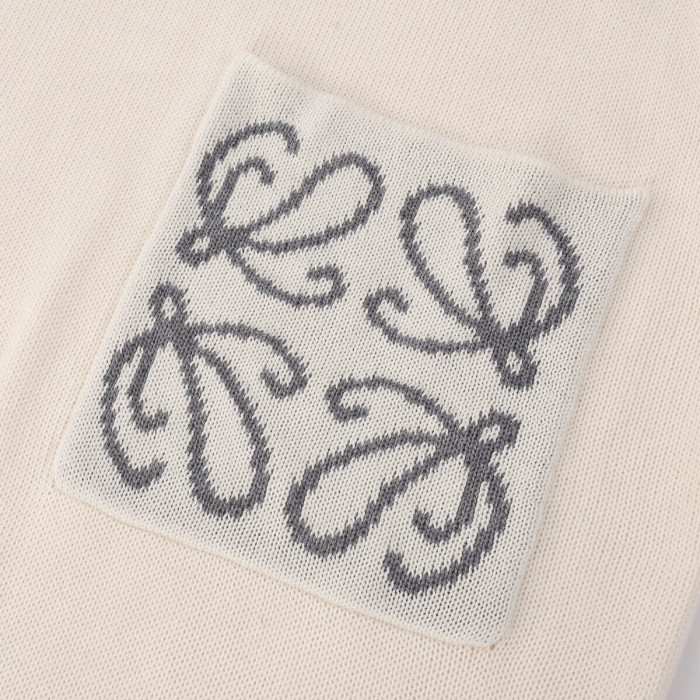 追跡付 ロエベ n級品 の26ss 刺繍ロゴ フーデッドスウェット
