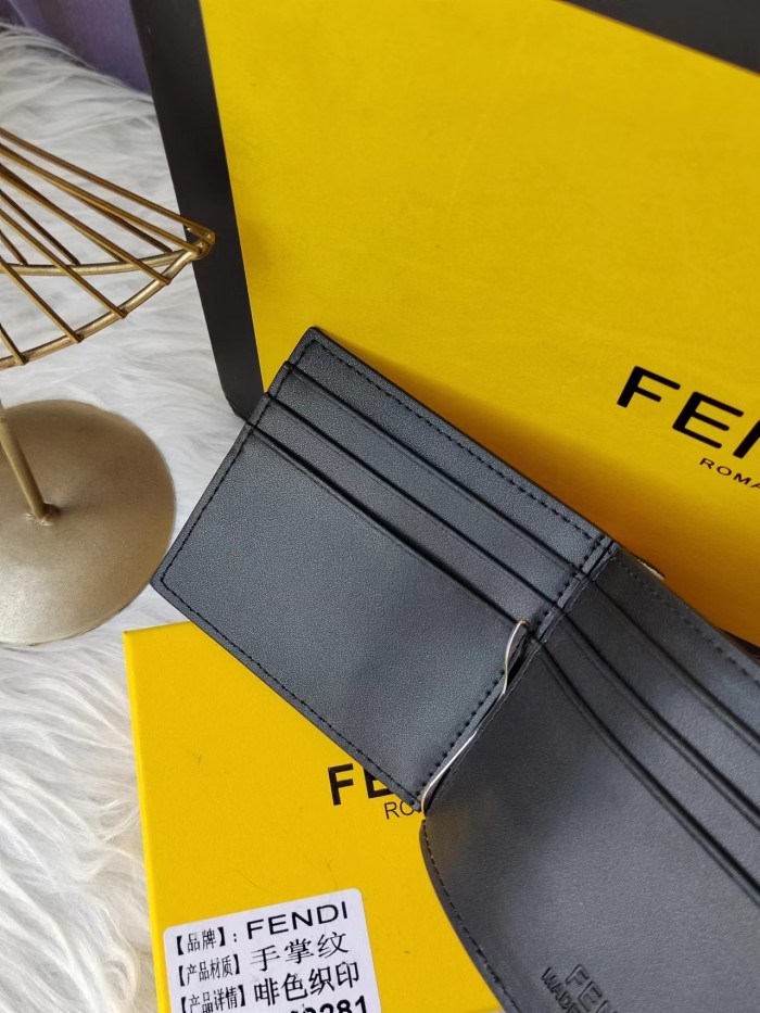高品質 フェンディ偽物通販 2026SS 短財布