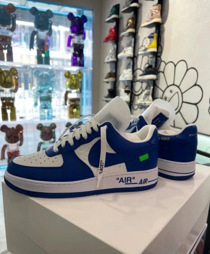 高品質 ルイヴィトン 激安偽物 2026SS x OFF-WHITE x Nike メンズ ハイエンド カジュアル スニーカー