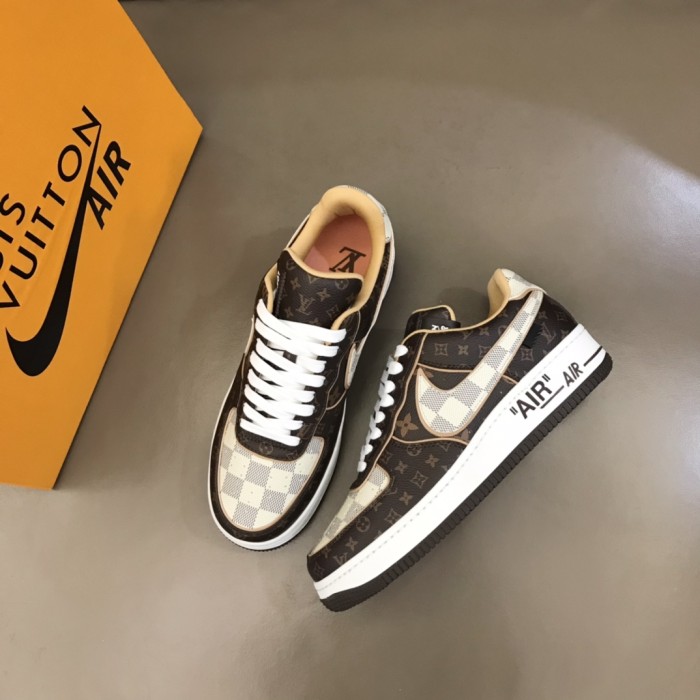 【限定】 ルイヴィトン コピー 2026SS x OFF-WHITE x Nike メンズ ハイエンド カジュアル スニーカー
