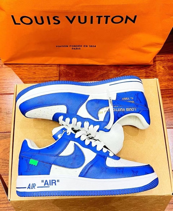 高品質 ルイヴィトン 激安偽物 2026SS x OFF-WHITE x Nike メンズ ハイエンド カジュアル スニーカー