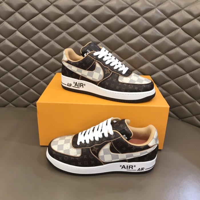 【限定】 ルイヴィトン コピー 2026SS x OFF-WHITE x Nike メンズ ハイエンド カジュアル スニーカー