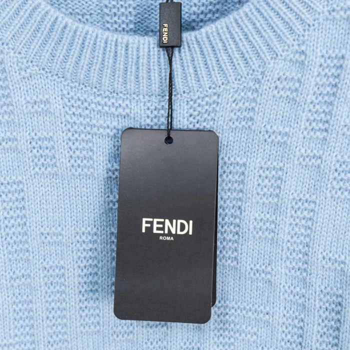使い勝手良し フェンディ n級品 の2026SSエンボスプリントニットセーター