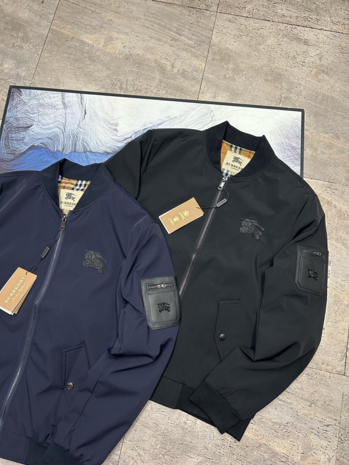 日本未入荷 バーバリー n級品 の2026SS定番のチェックのパッチワークジャケット2色