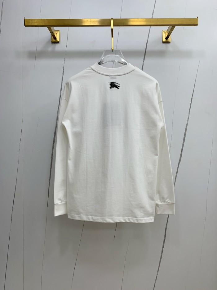 【限定】バーバリー n級品 の2026SS丸首長袖タイツ長袖Tシャツ
