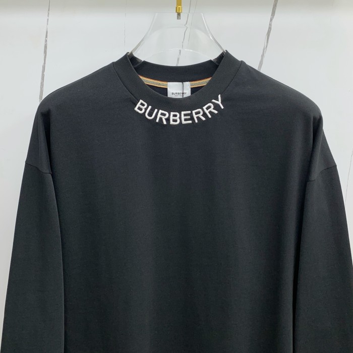 稀少 バーバリー スーパーコピー の2026SS丸首長袖タイツ長袖Tシャツ