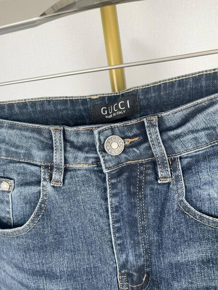 追跡付 グッチ スーパーコピー の2026SSメンズデニムパンツ