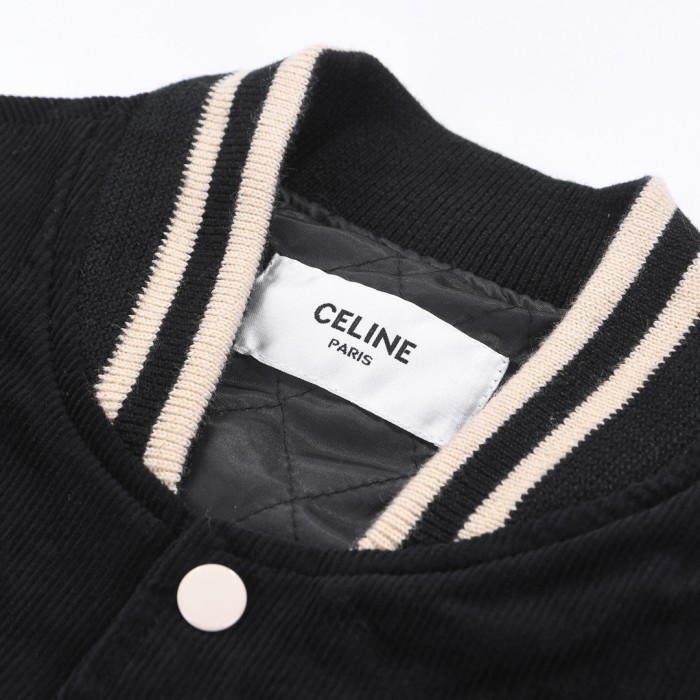 一目惚れ♪ セリーヌ コピーおすすめ の2026SSコーデュロイの野球服コート