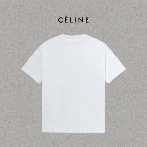 大人気 セリーヌ コピー の2026SS プリントロゴオールインワントレンドコットン半袖Tシャツ