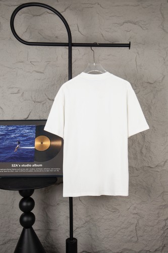 追跡付 ディオール n級品 の2026SSアルファベット星プリント半袖クルーネックTシャツ