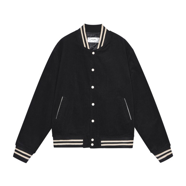 一目惚れ♪ セリーヌ コピーおすすめ の2026SSコーデュロイの野球服コート