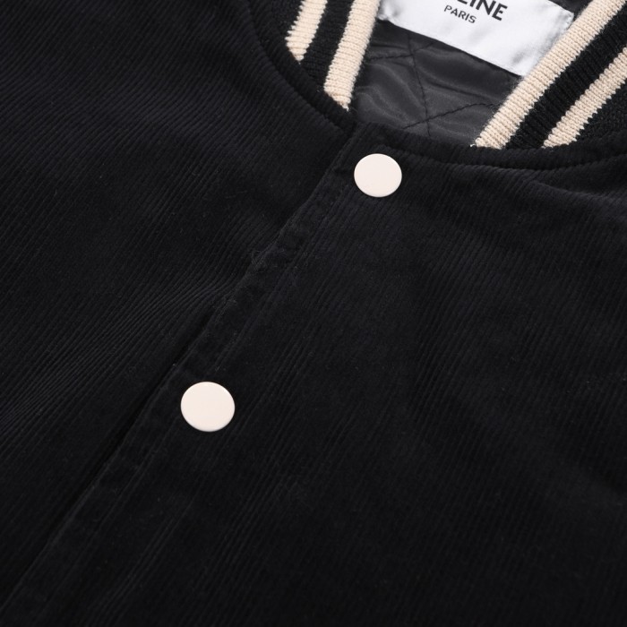 一目惚れ♪ セリーヌ コピーおすすめ の2026SSコーデュロイの野球服コート