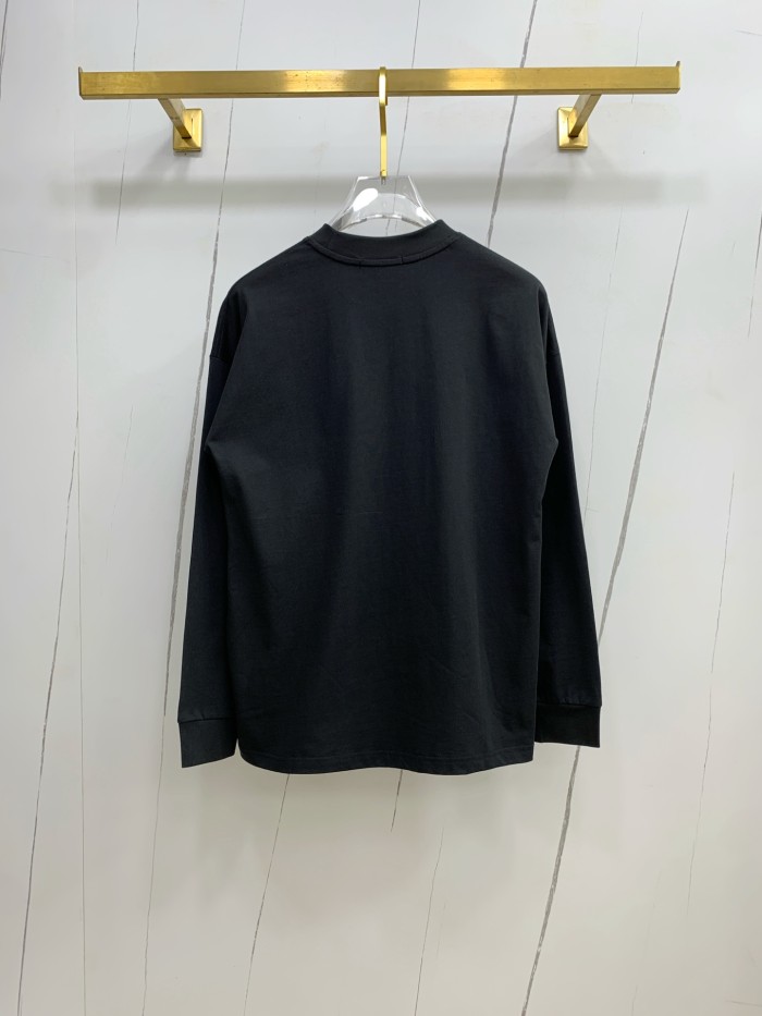 【話題商品！】ディオール 激安偽物 の2026SS丸首長袖プルオーバー長袖Tシャツネットレッド