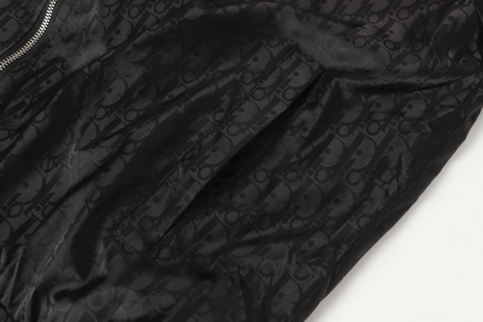 【限定】 ディオール n級品 の2026SS胸のアルファベットロゴがプリントされたパッチワークのジャンパー