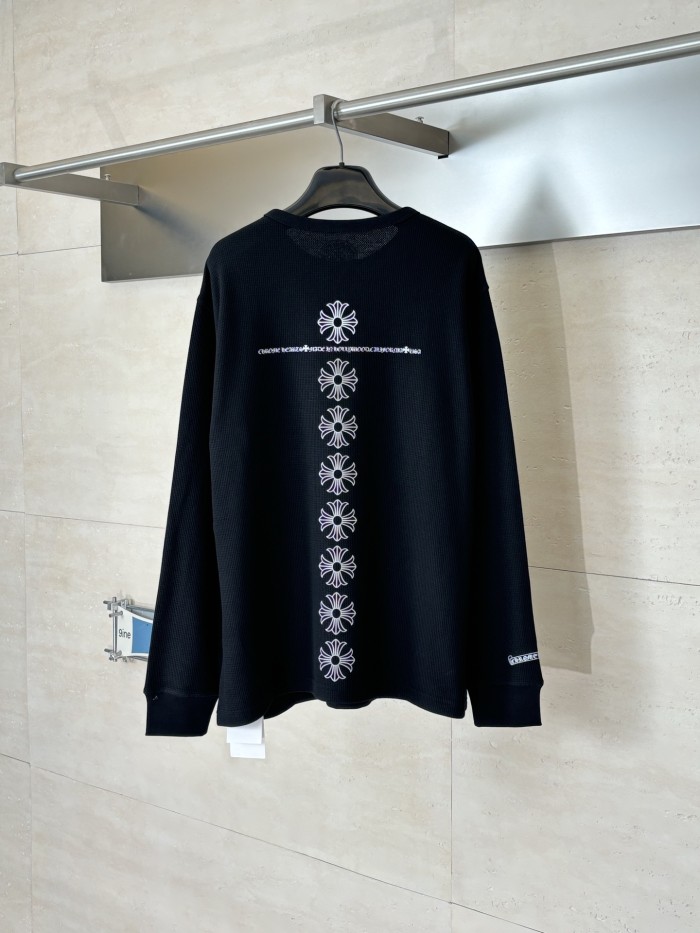 使い勝手良し クロムハーツ スーパーコピー の2026SSワッフルクロス長袖Tシャツ