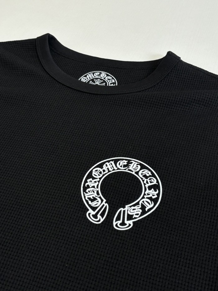 使い勝手良し クロムハーツ スーパーコピー の2026SSワッフルクロス長袖Tシャツ
